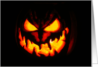Halloween - Jack o’ Lantern - Pumpkin - Smile - BOOOOO! card