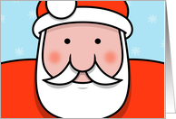 Cartoon Santa card