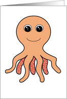 Cartoon octopus