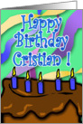 Cristian Birthday card