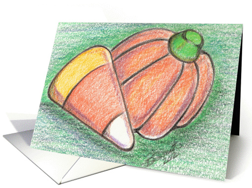 Candy Corn card (971873)