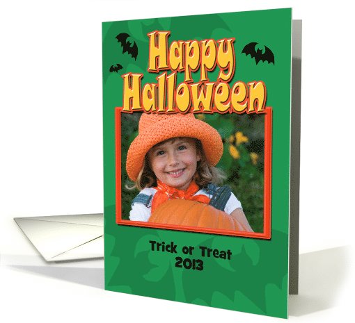 Happy Halloween Customizable card (972175)
