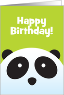 Panda Birthday Card