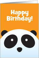 Panda Birthday Card