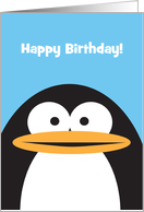 Penguin Birthday Card