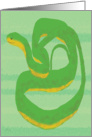 Snake I Miss You Card