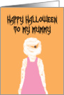 To Mummy (Mommy) Happy Halloween Card