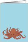 Octopus Love Card, I wish I Had Eight Arms to Wrap Around You card