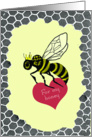 Queen Bee Valentine’s Day Card - For My Honey card