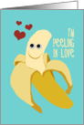 Funny Banana Romantic Card