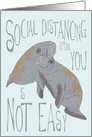 Missing You During Coronavirus Social Distancing card