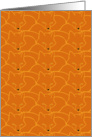 National Napping Day Sleeping Foxes card