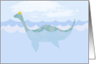 Loch Ness Monster Encouragement card