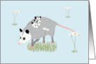 Opossum Mother’s Day from Three Children card