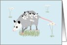 Opossum Child Care Provider Appreciation Day card