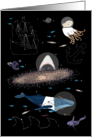 Ocean in Space Bon Voyage card