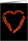 Bacon Love Blank Note card