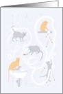 International Cat Day card