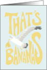 That’s Bananas Congratulations card