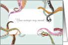 Customizable Octopus Blank card