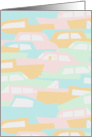 Cars and Cat Congratulations for Passing Driver’s Test card