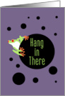 Tree Frog Encouragement Blank card