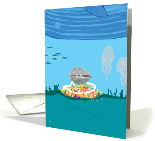 Birthday of Surprises, Clam on Treasures card (1002423)