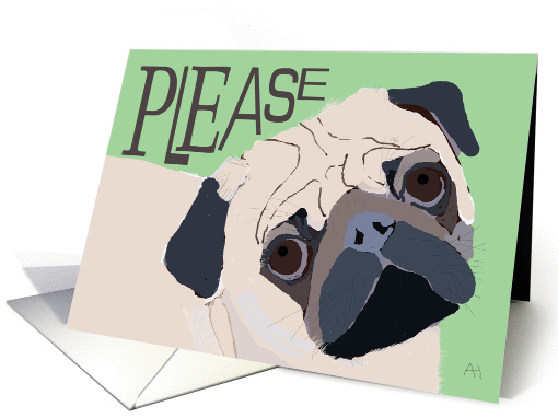 Pug - Veterinary, Appointment Reminder card (1027097)