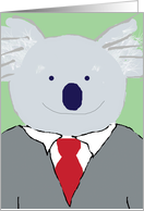 Koala Bear in Suit,...