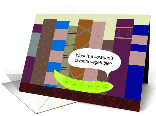 Librarian Humor - Birthday card (1097120)