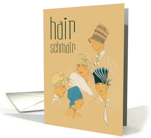 Ladies in Hats, Cancer Chemo Therapy - Feel Better card (1119396)