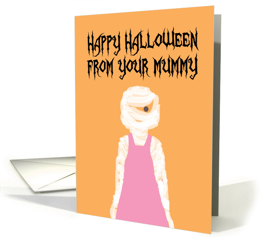 To Daughter From Your Mummy (Mommy) Happy Halloween card (1131990)