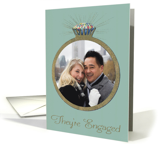 Retro Engagement Announcement from Parents of the Groom,... (1220944)