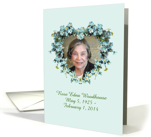 Thank You for Your Sympathy during Bereavement, Custom... (1242504)