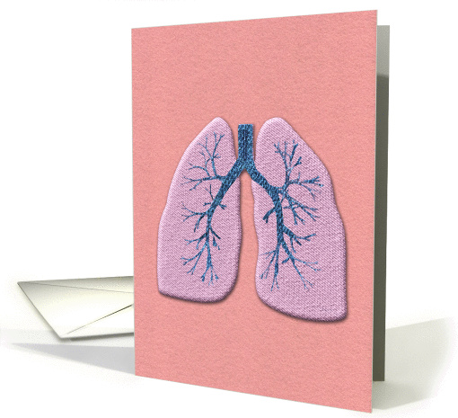 Encouragement to Quit Smoking - Beautiful Lungs card (1246668)