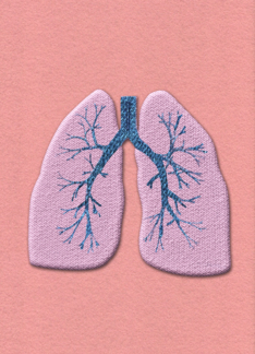 Get Well/ Feel Better pneumonia - Beautiful Lungs
