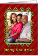 Fun, Funky Christmas Custom Photo card