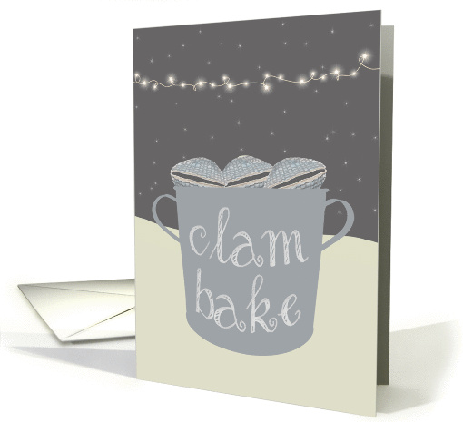 Clam Bake Invitation card (1365638)