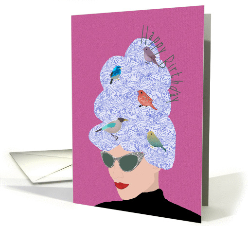 Happy Birthday to a Fabulous Hair Stylist card (1378742)