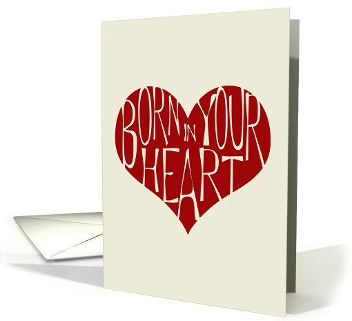 Gotcha Day, Born in Your Heart card (1382142)