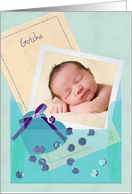 Custom Photo, Gotcha Day Card for Nephew card