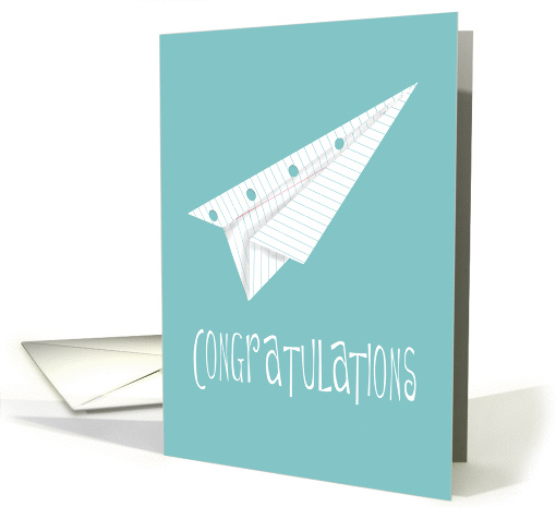 Congratulations on Earning Your Pilot's License card (1391900)