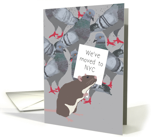 We've moved to New York City card (1398460)