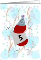 Kidney Transplant 5th Anniversary card