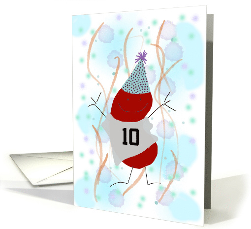 Kidney Transplant Anniversary Party, Custom Year card (1412628)