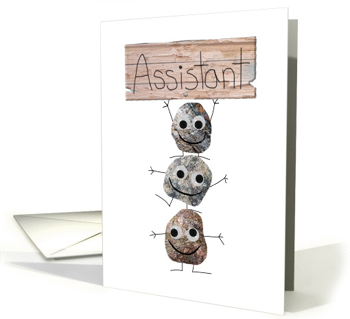 Administrative Professionals Day for Assistant, You Rock card
