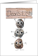 Dean’s List, You Rocked it card