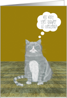 Answer Your Cat’s Questions Day, January 22nd card