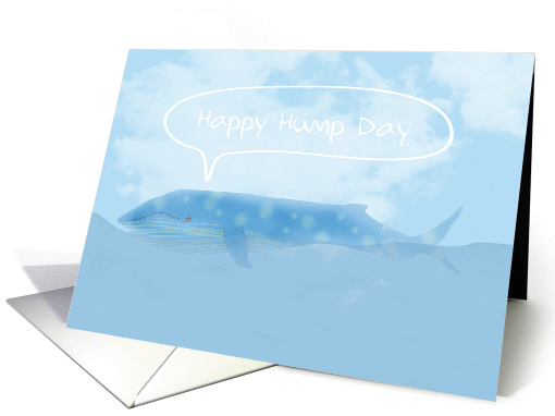 Happy Hump Day, Beautiful Humpback Whale card (1434930)