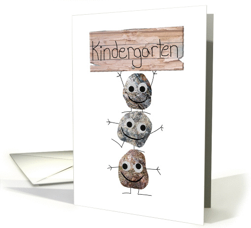 Kindergarten Graduation Announcement, Rocked it card (1435656)